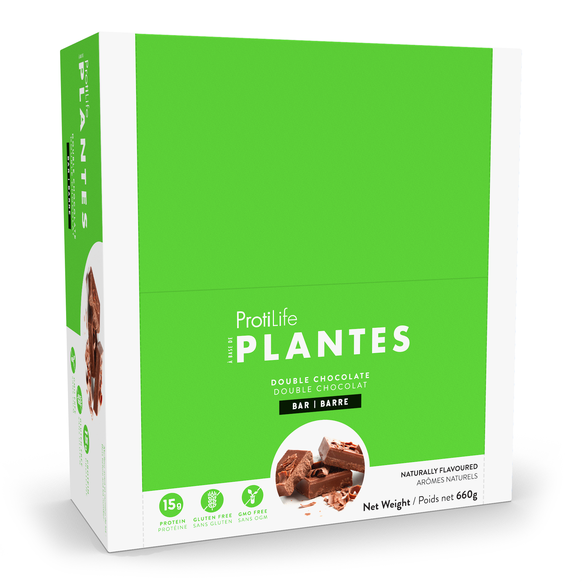 Barre Double Chocolat - Boîte de 12