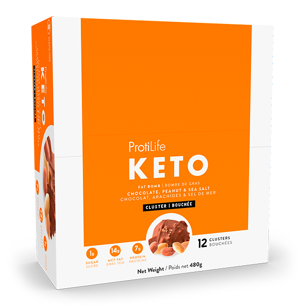 Chocolate, Peanut & Sea Salt Bite - Box of 12 fat bomb clusters - LIQUIDATION