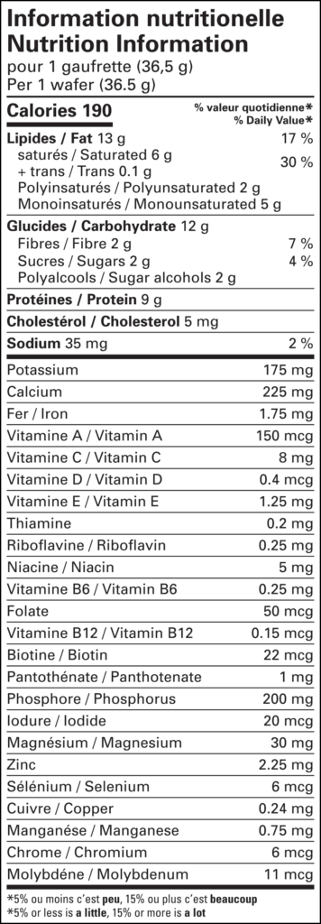 tableau-nutritionnel-gaufrette-beurre-erable