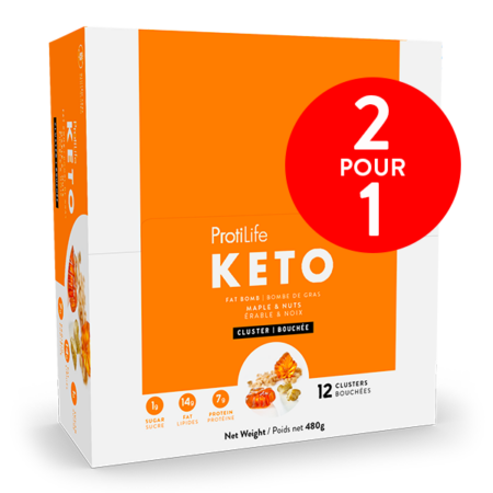 Bouchée Érable & Noix - Boîte de 12 bouchées - LIQUIDATION