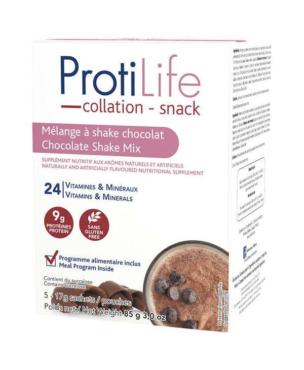 Mélange à shake chocolat