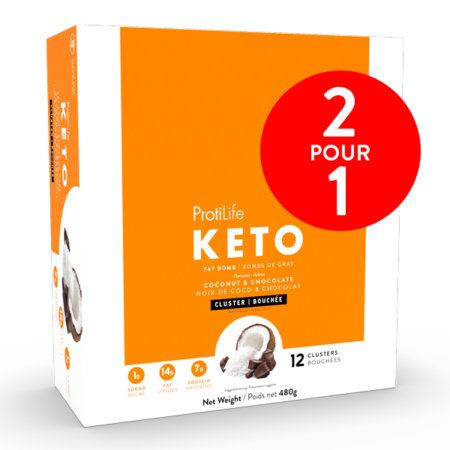 Bouchée Noix de coco et chocolat - Boîte de 12 bouchées - LIQUIDATION